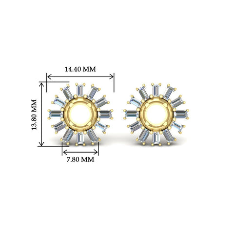 snowflake-shape-baguette-ear-jackets-for-4-carat-stud-in-yellow-gold-fdear11508angle2-4.00ct-nl-yg-hw