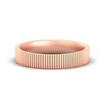 Load image into Gallery viewer, solid-gold-vertical-ribbed-band-ring-for-men-in-rose-gold-fdm11694bsleep-nl-rg.jpg?v=1776934807