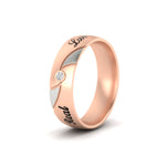 Load image into Gallery viewer, solitaire-2-tone-engraved-diamond-promise-ring-in-rose-gold-fdm9354angle2-nl-rg