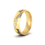 Load image into Gallery viewer, solitaire-2-tone-engraved-diamond-promise-ring-in-yellow-gold-fdm9354angle2-nl-yg