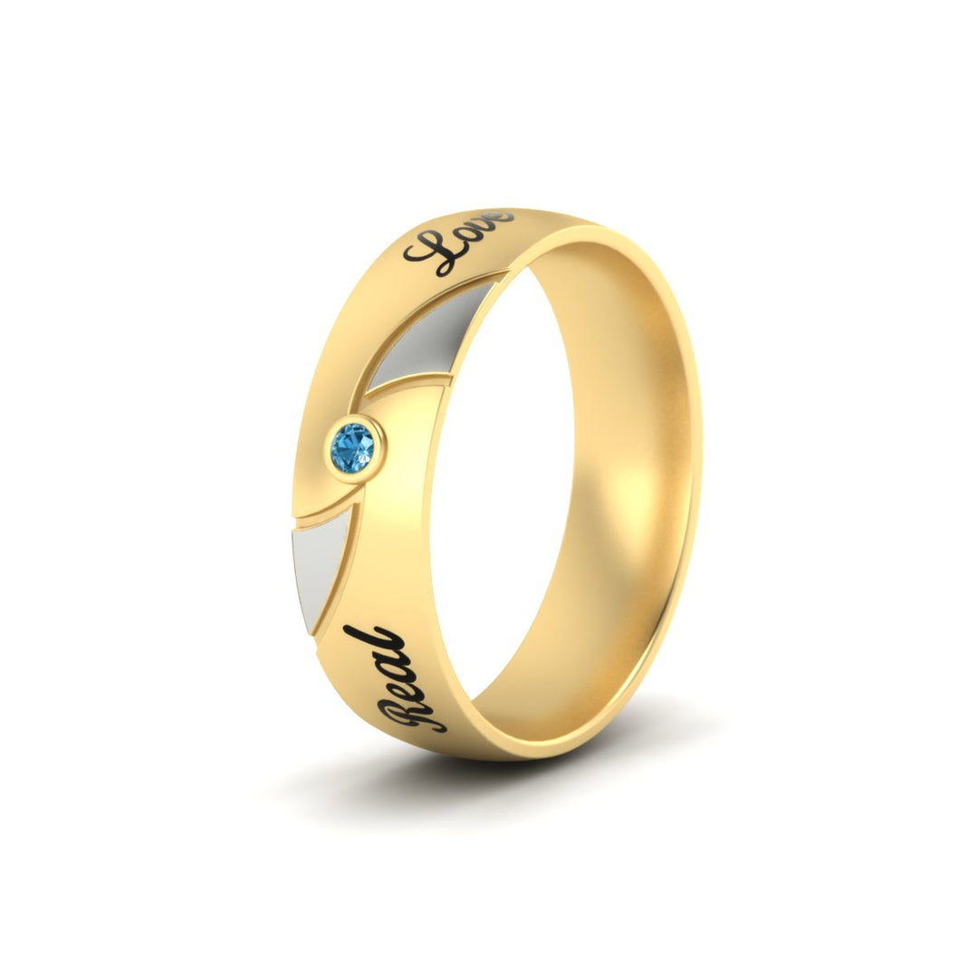 solitaire-2-tone-engraved-ice-blue-topaz-promise-ring-in-yellow-gold-fdm9354gicbltoangle2-nl-yg