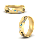 Load image into Gallery viewer, solitaire-2-tone-engraved-ice-blue-topaz-promise-ring-in-yellow-gold-fdm9354gicbltoangle3-nl-yg