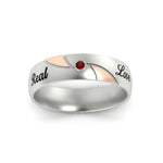 Load image into Gallery viewer, solitaire-2-tone-engraved-red-ruby-promise-ring-in-white-gold-fdm9354grudrangle5-nl-wg