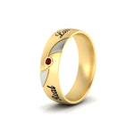 Load image into Gallery viewer, solitaire-2-tone-engraved-red-ruby-promise-ring-in-yellow-gold-fdm9354grudrangle2-nl-yg