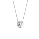 Load image into Gallery viewer, Solitaire Bezel Heart Shape Pendant
