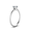 Load image into Gallery viewer, Cushion Cut Solitaire Knife Edge Engagement Ring