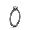 Load image into Gallery viewer, Heart Shaped Solitaire Knife Edge Engagement Ring