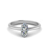 Load image into Gallery viewer, Marquise Cut Solitaire Knife Edge Engagement Ring