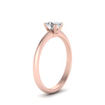 Load image into Gallery viewer, Solitaire Knife Edge Engagement Ring
