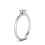 Load image into Gallery viewer, Solitaire Knife Edge Engagement Ring
