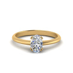 Load image into Gallery viewer, Solitaire Knife Edge Engagement Ring
