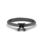 Load image into Gallery viewer, Semi Mount Solitaire Knife Edge Engagement Ring
