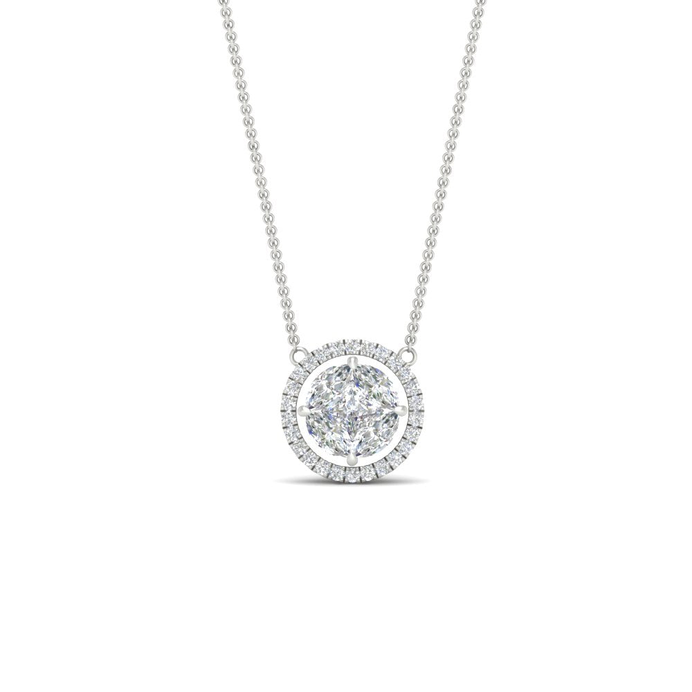 solitaire-looking-halo-diamond-necklace-in-FDPD11318-NL-WG