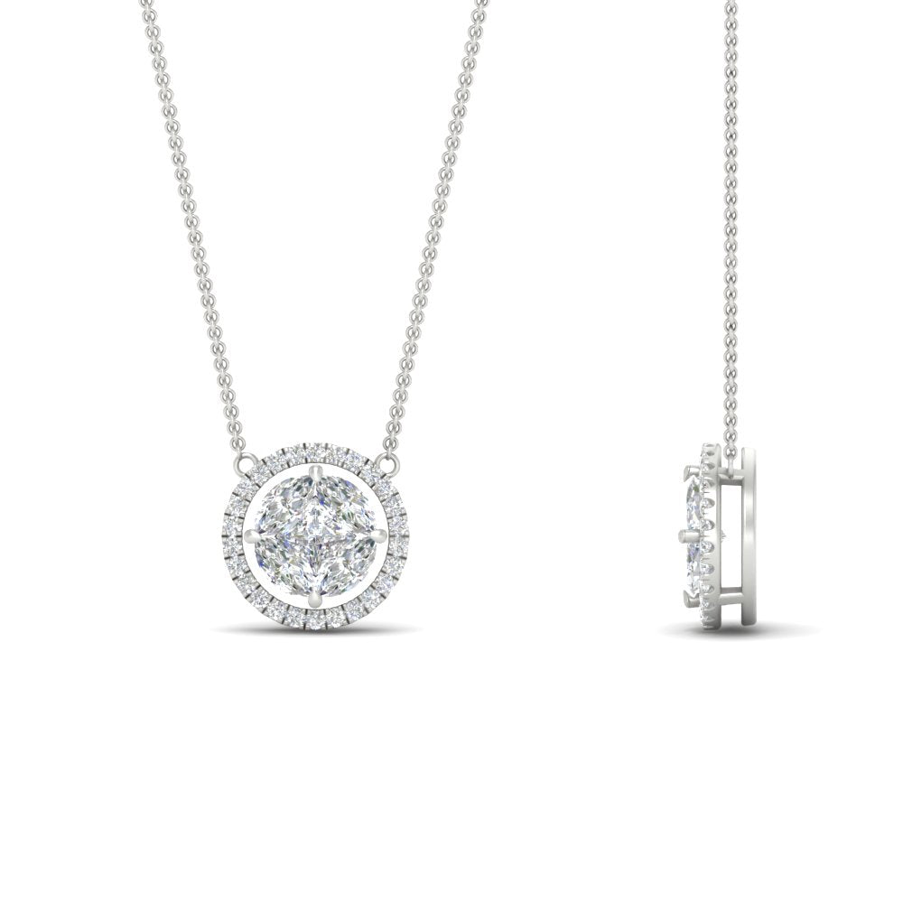 solitaire-looking-halo-diamond-necklace-in-FDPD11318-NL-WG