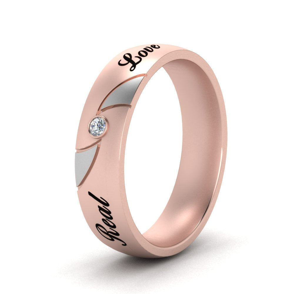 solitaire-mens-two-tone-wedding-band-ring-in-rose-gold-fdm9354b-nl-rg-eg
