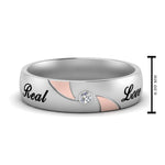 Load image into Gallery viewer, solitaire-mens-two-tone-wedding-band-ring-in-white-gold-fdm9354b-nl-wg-eg
