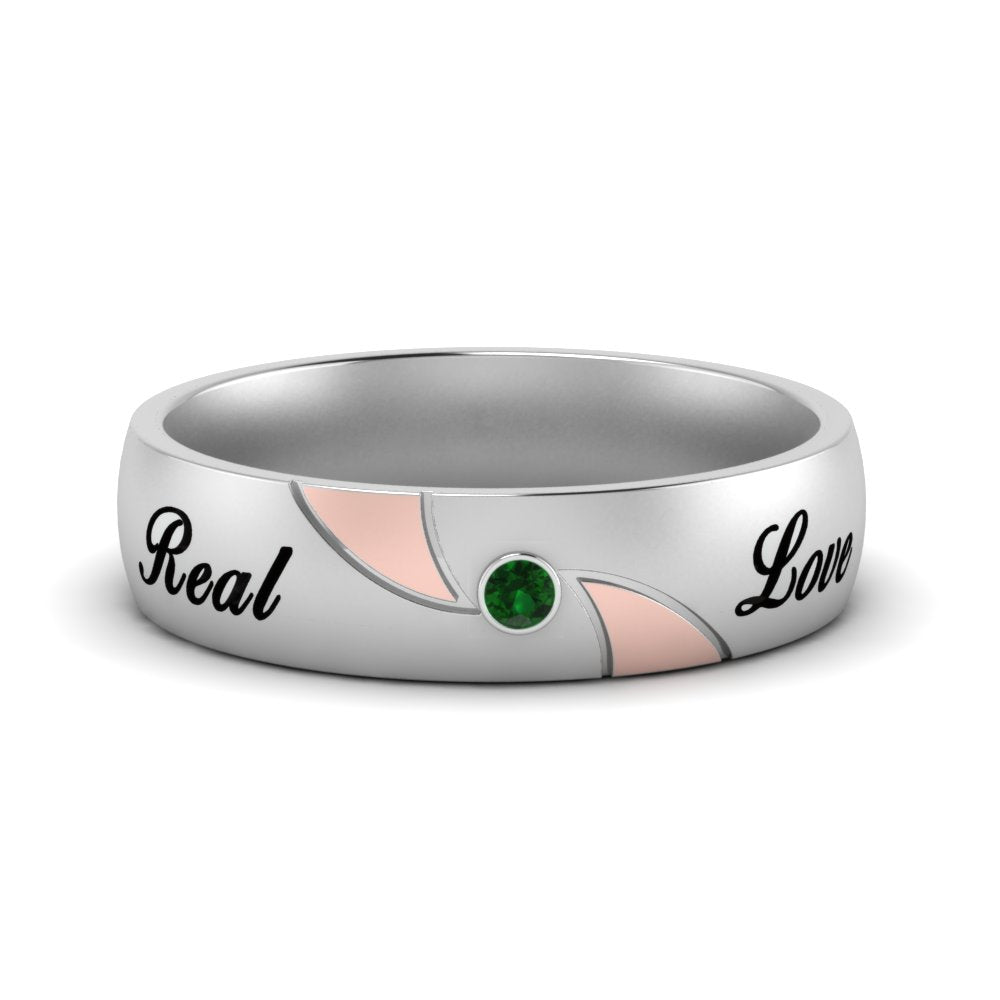 solitaire-mens-two-tone-wedding-band-ring-with-emerald-in-white-gold-fdm9354bgemgr-nl-wg-eg