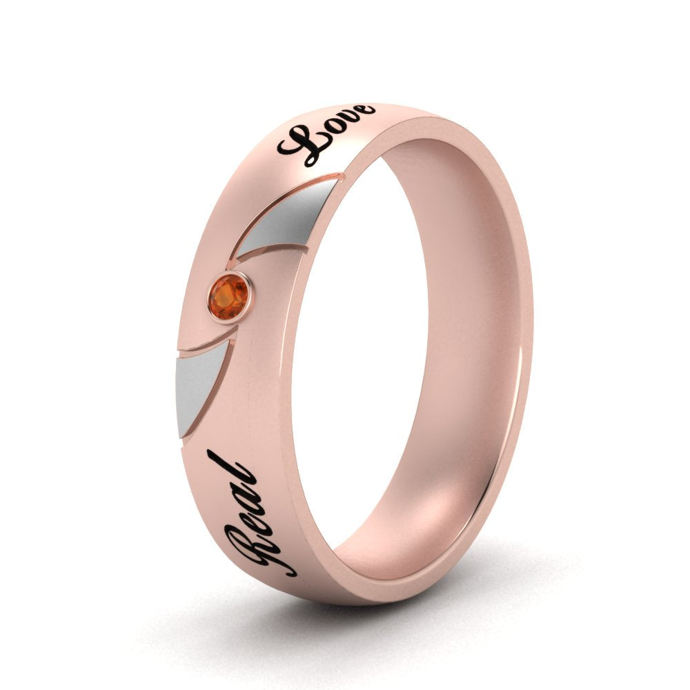 solitaire-mens-two-tone-wedding-band-ring-with-orange-sapphire-in-rose-gold-fdm9354bgsaor-nl-rg-eg