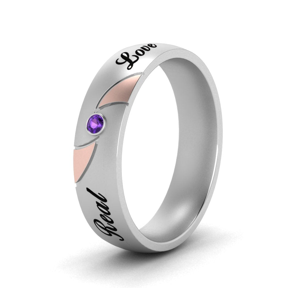 solitaire-mens-two-tone-wedding-band-ring-with-purple-topaz-in-white-gold-fdm9354bgvito-nl-wg-eg