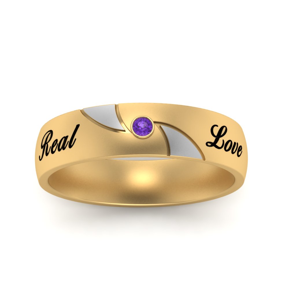 solitaire-mens-two-tone-wedding-band-ring-with-purple-topaz-in-yellow-gold-fdm9354bgvito-nl-yg-eg