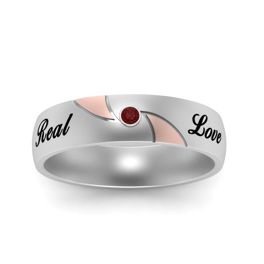 solitaire-mens-two-tone-wedding-band-ring-with-ruby-in-white-gold-fdm9354bgrudr-nl-wg-eg
