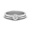Load image into Gallery viewer, solitaire-plain-gold-wedding-set-in-FD9334ROANGLE3-NL-WG-B2