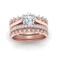 Thumbnail 2 - solitaire-ring-with-multi-stack-bands-in-FD10164-NL-RG