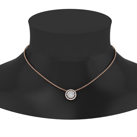 solitaire-style-halo-diamond-necklace-in-FDPD11318-NL-RG