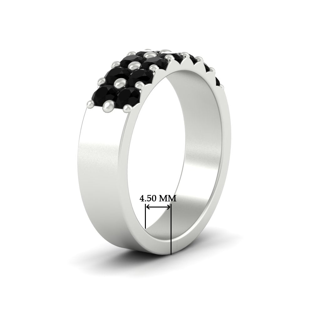 sparkle-two-line-1-ct-black-diamond-wedding-band-in-white-gold-FD11382BGBLACKANGLE2-1.00CT-NL-WG-HW