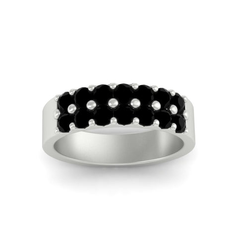 sparkle-two-line-1-ct-black-diamond-wedding-band-in-white-gold-FD11382BGBLACKANGLE5-1.00CT-NL-WG