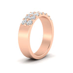 Load image into Gallery viewer, sparkle-two-line-1-ct-diamond-wedding-band-in-rose-gold-FD11382BANGLE2-1.00CT-NL-RG

