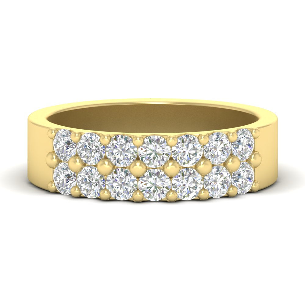 sparkle-two-line-1-ct-diamond-wedding-band-in-yellow-gold-FD11382B-1.00CT-NL-YG