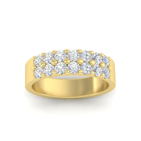 sparkle-two-line-1-ct-diamond-wedding-band-in-yellow-gold-FD11382BANGLE5-1.00CT-NL-YG