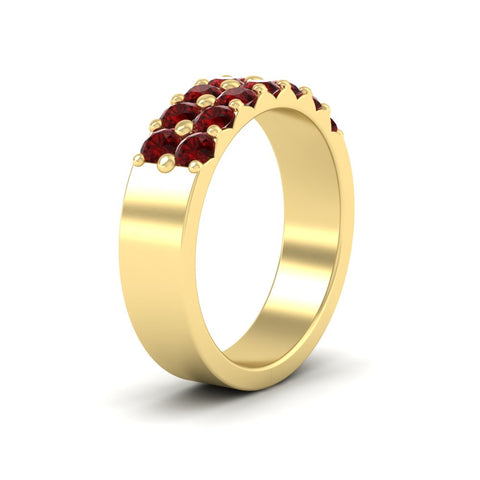 sparkle-two-line-1-ct-ruby-wedding-band-in-yellow-gold-FD11382BGRUDRANGLE2-1.00CT-NL-YG