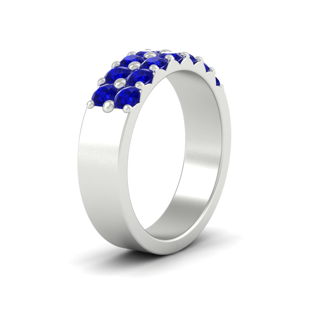 sparkle-two-line-1-ct-sapphire-wedding-band-in-white-gold-FD11382BGSABLANGLE2-1.00CT-NL-WG