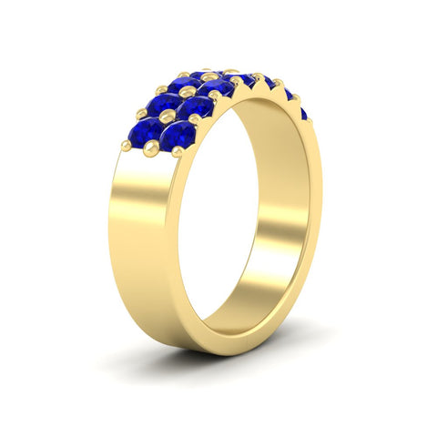 sparkle-two-line-1-ct-sapphire-wedding-band-in-yellow-gold-FD11382BGSABLANGLE2-1.00CT-NL-YG