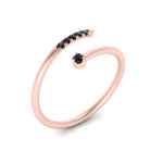 Load image into Gallery viewer, spiral-stacking-black-diamond-ring-in-rose-gold-FD9552GBLACK-NL-RG.jpg
