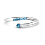 Load image into Gallery viewer, spiral-stacking-blue-topaz-ring-in-white-gold-FD9552GICBLTO-NL-WG.jpg
