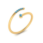 Load image into Gallery viewer, spiral-stacking-blue-topaz-ring-in-yellow-gold-FD9552GICBLTO-NL-YG.jpg
