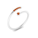 Load image into Gallery viewer, spiral-stacking-orange-sapphire-ring-in-white-gold-FD9552GSAOR-NL-WG.jpg
