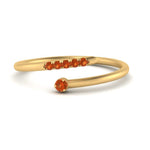 Load image into Gallery viewer, spiral-stacking-orange-sapphire-ring-in-yellow-gold-FD9552GSAOR-NL-YG.jpg
