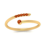 Load image into Gallery viewer, spiral-stacking-orange-sapphire-ring-in-yellow-gold-FD9552GSAOR-NL-YG.jpg
