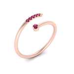 Load image into Gallery viewer, spiral-stacking-pink-sapphire-ring-in-rose-gold-FD9552GSADRPI-NL-RG.jpg
