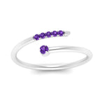 Load image into Gallery viewer, spiral-stacking-purple-topaz-ring-in-white-gold-FD9552GVITO-NL-WG.jpg
