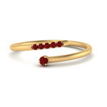 Load image into Gallery viewer, spiral-stacking-ruby-ring-in-yellow-gold-FD9552GRUDR-NL-YG.jpg
