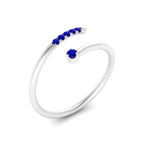 Load image into Gallery viewer, spiral-stacking-sapphire-ring-in-white-gold-FD9552GSABL-NL-WG.jpg
