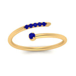 Load image into Gallery viewer, spiral-stacking-sapphire-ring-in-yellow-gold-FD9552GSABL-NL-YG.jpg
