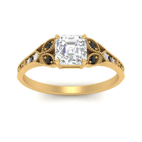 split-band-antique-asscher-cut-black-diamond-engagement-ring-in-yellow-gold-FD9816ASRGBLACK-NL-YG
