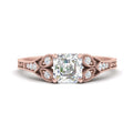 Thumbnail 1 - split-band-antique-asscher-cut-diamond-engagement-ring-in-rose-gold-FD9816ASR-NL-RG