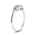 Thumbnail 30 - split-band-antique-asscher-cut-diamond-engagement-ring-in-white-gold-FD9816ASR-NL-WG